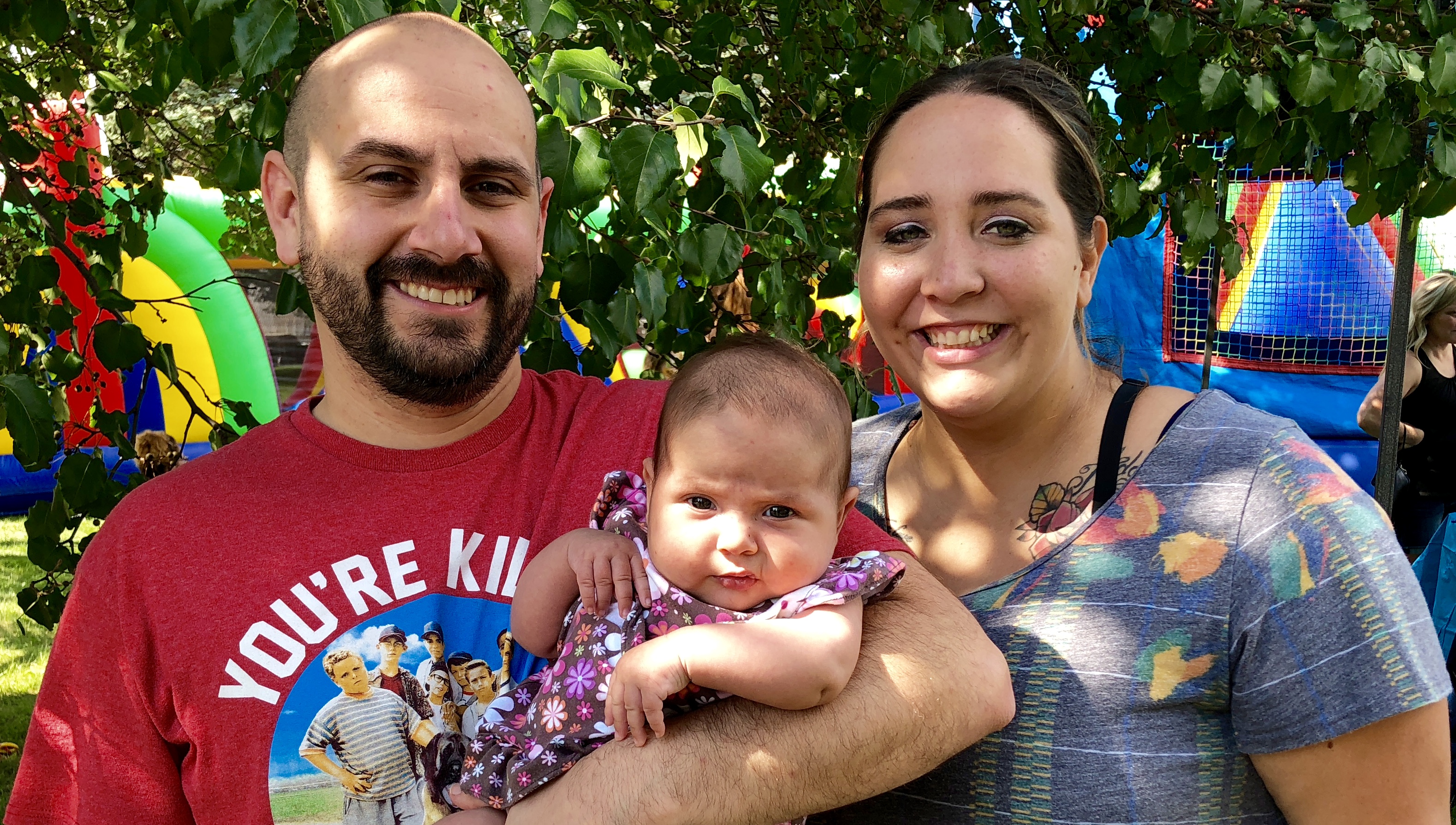 Baby Hannah alive and well. Trooper who saved her life nominated for Heart Saver Hero Award