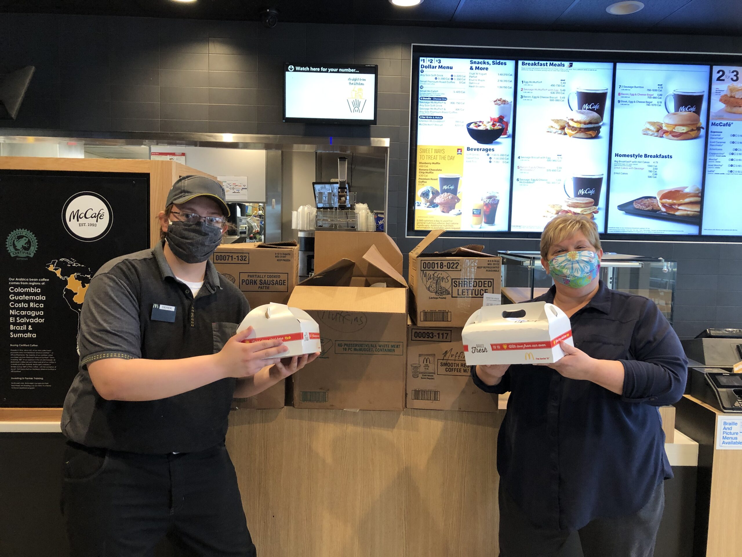 McDonald’s Donates to Outreach