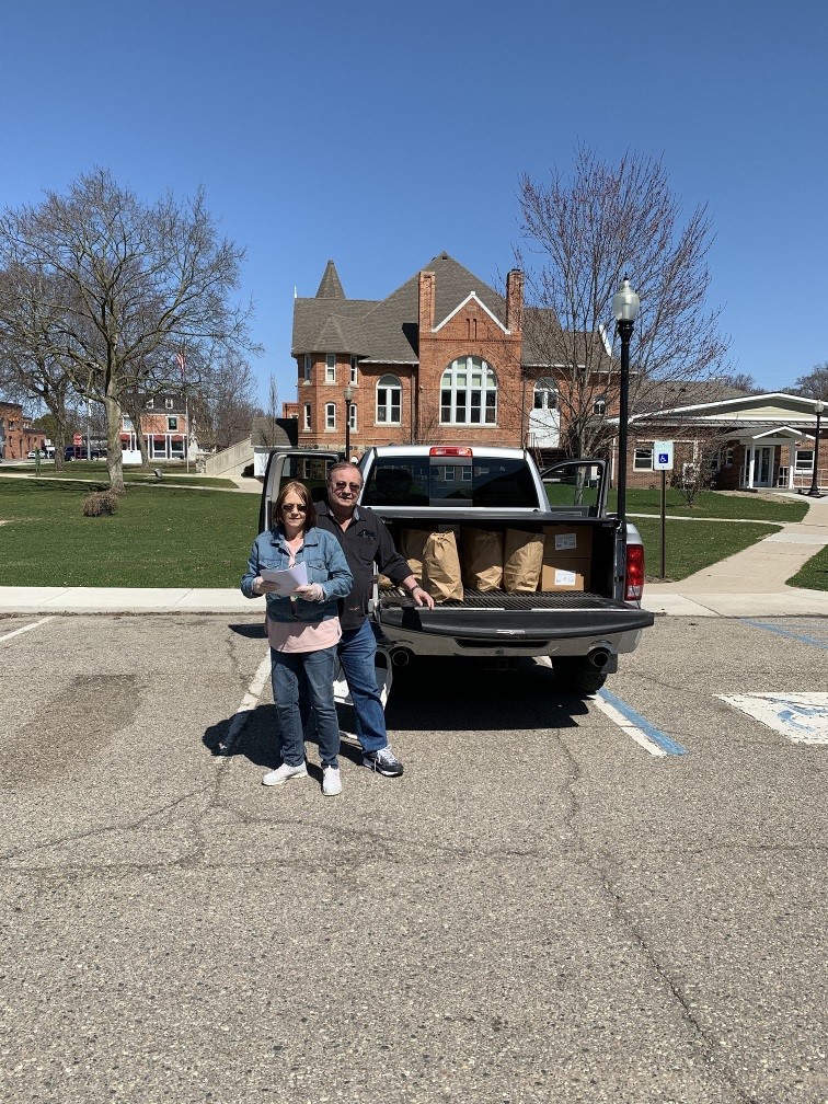 Caught in the act (of community service)