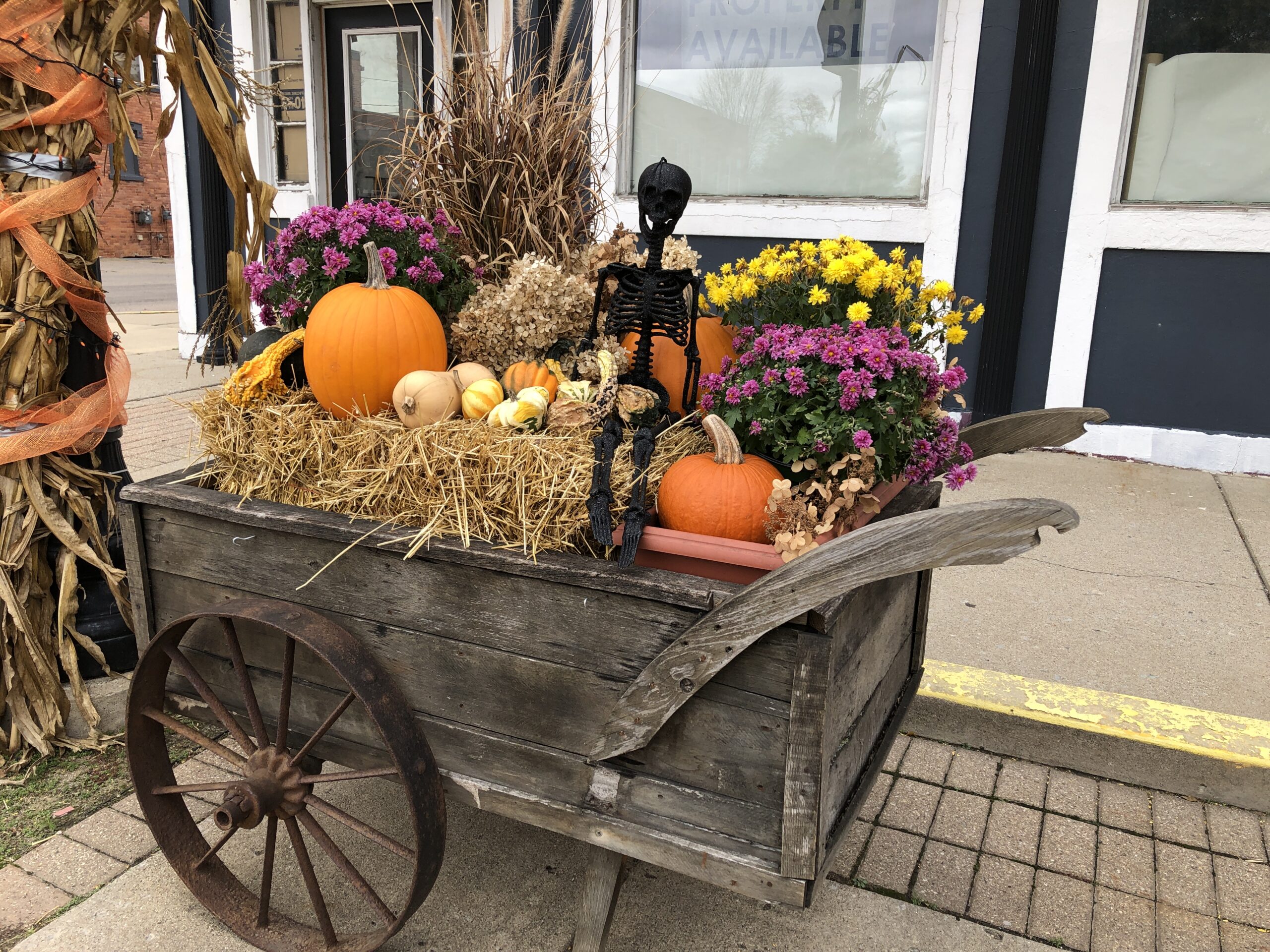 Stockbridge Area Garden Club Brings Halloween Spirit to Downtown