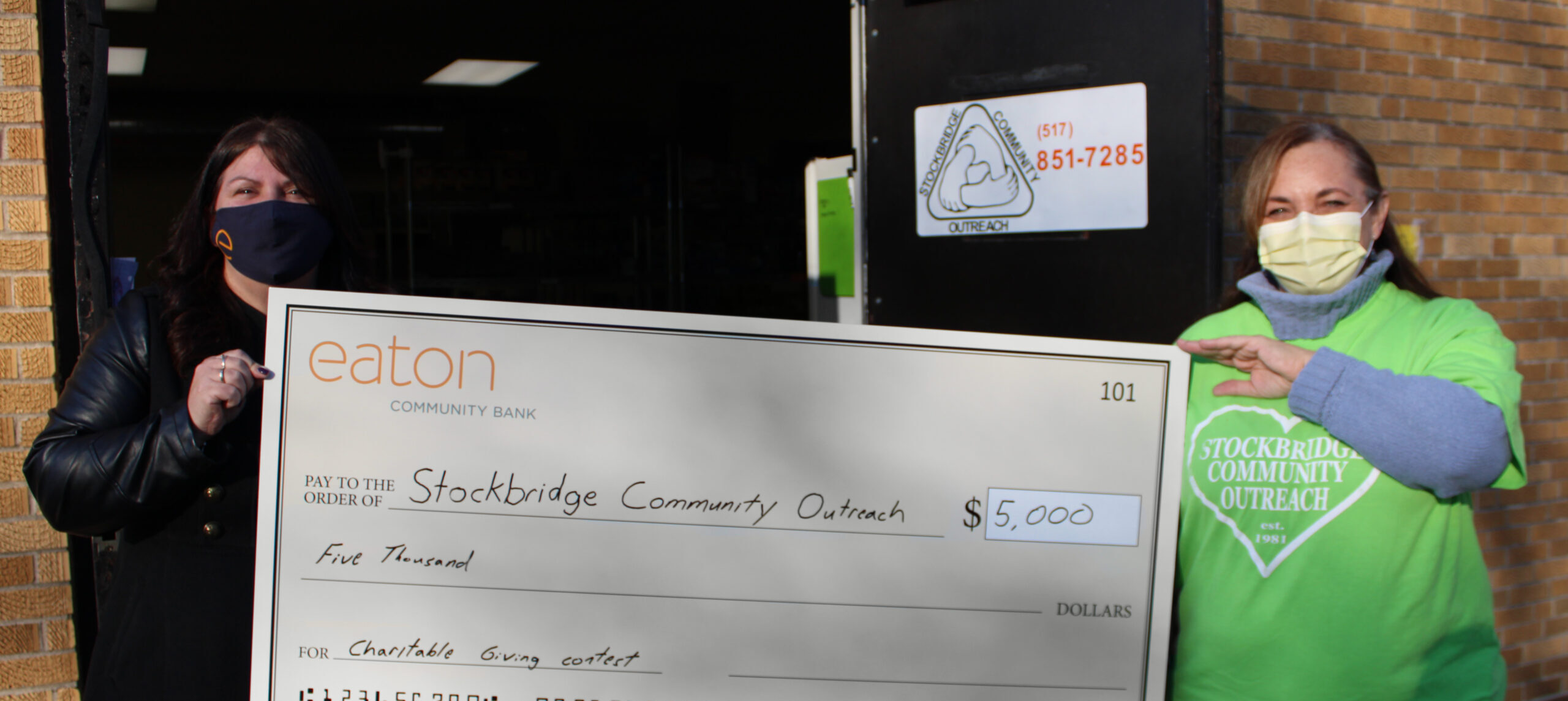 Eaton Community Bank announces donations to local non-profits through Charitable Giving contest