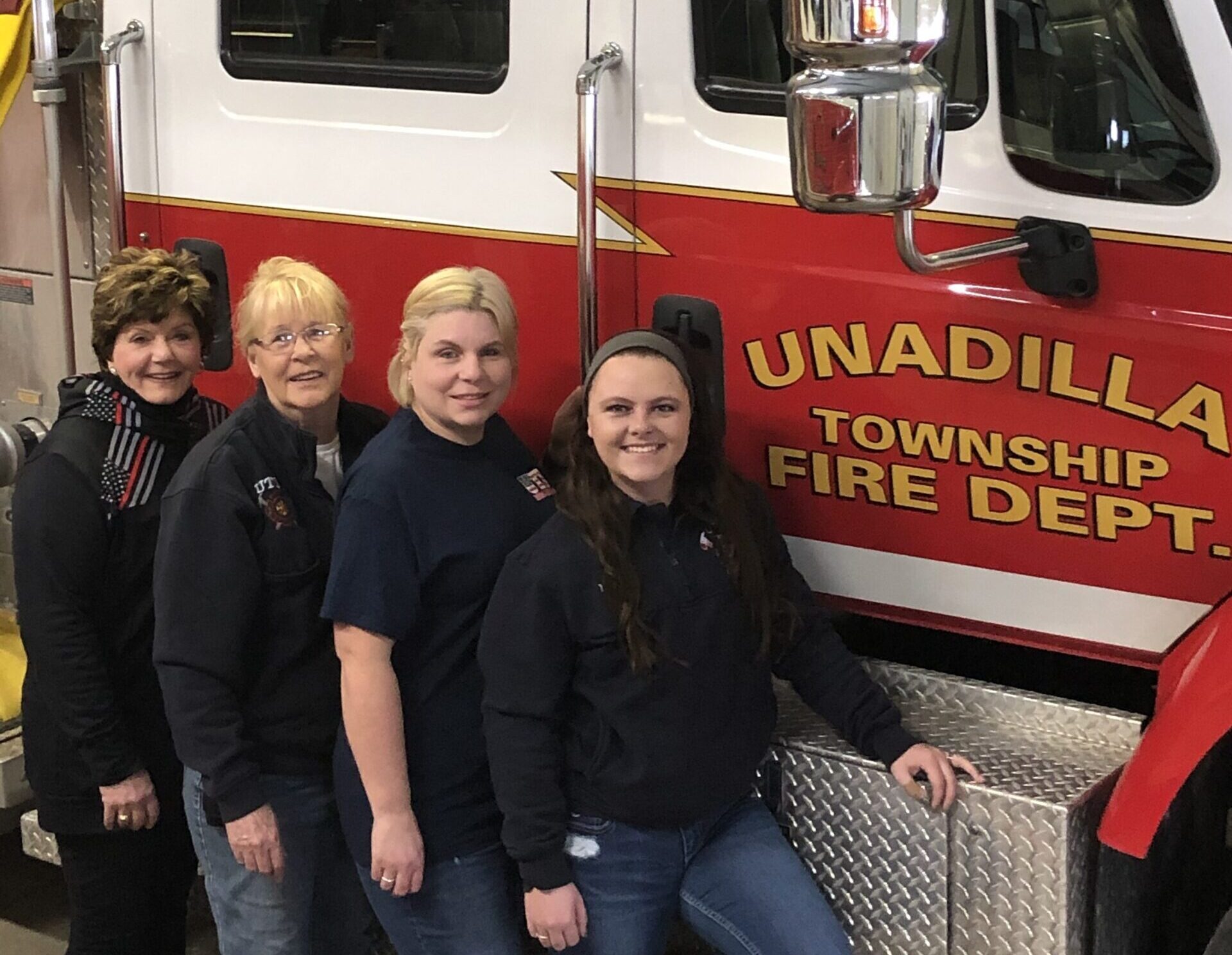 The women of the Unadilla Township Fire Department