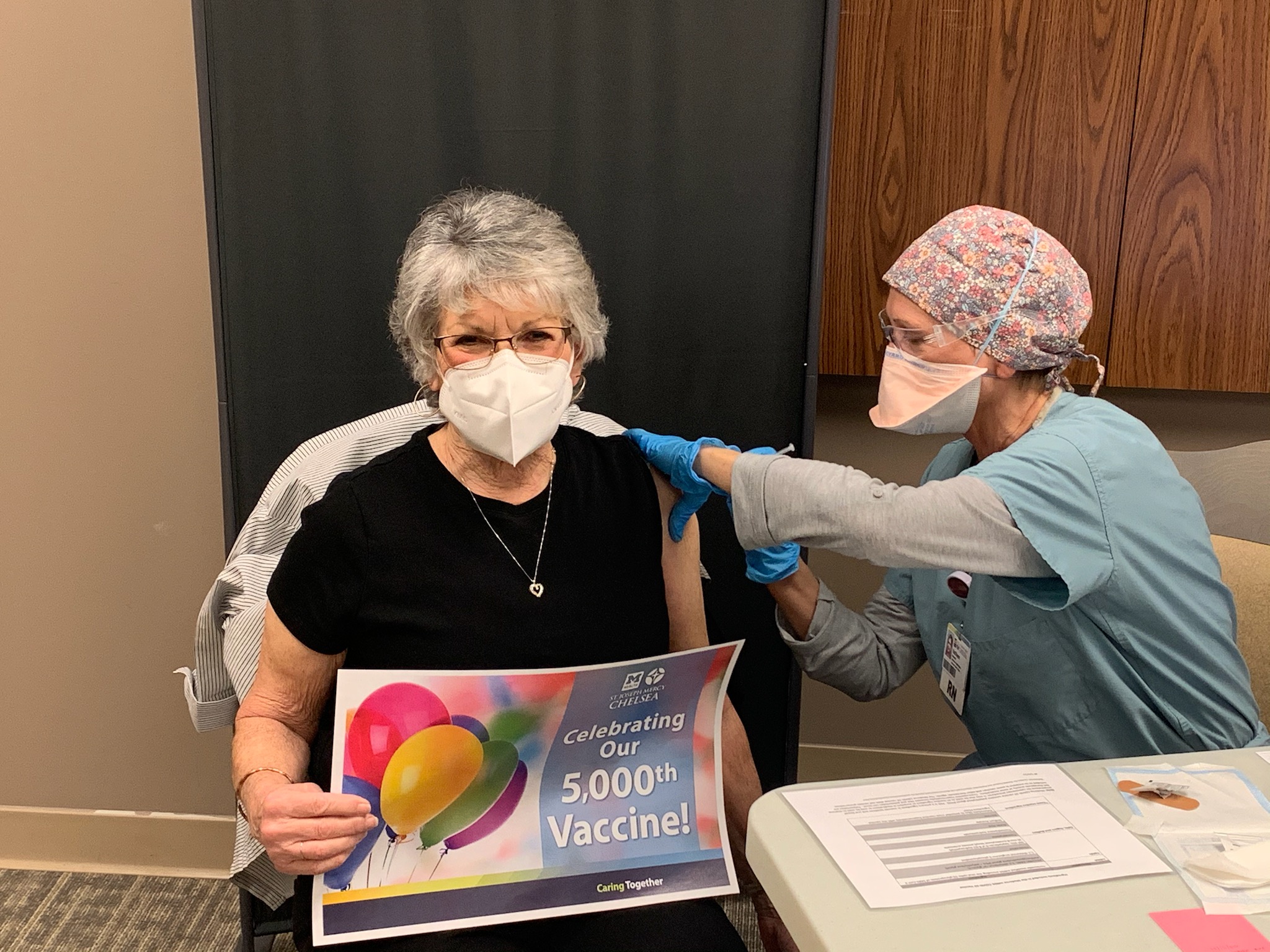 St. Joe’s Chelsea Administers 5,000th COVID-19 Vaccine