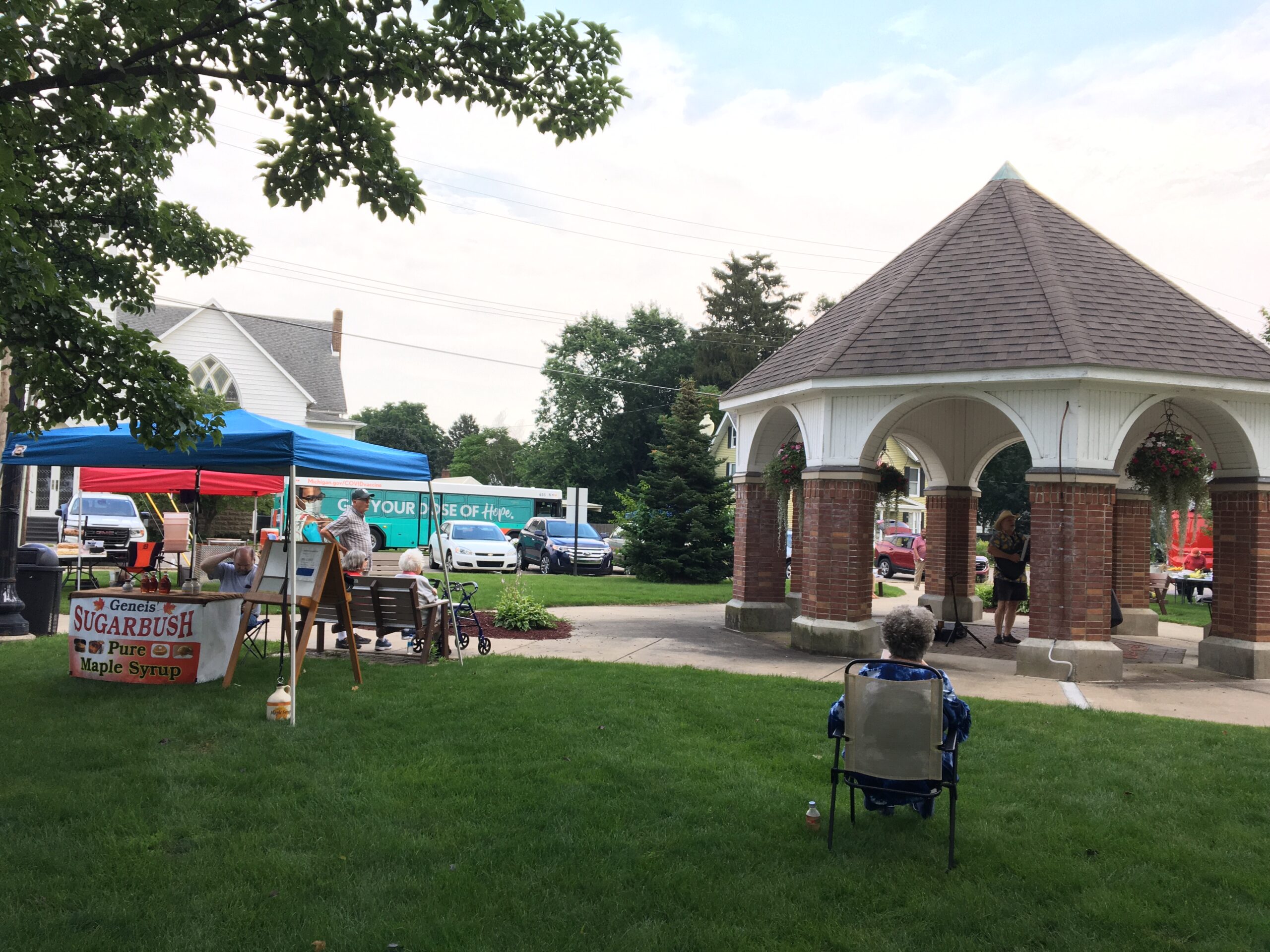 Free COVID-19 Vaccine Drive-Thru Clinic Offered at Open Air Market and the Presbyterian Church Dinner July 23