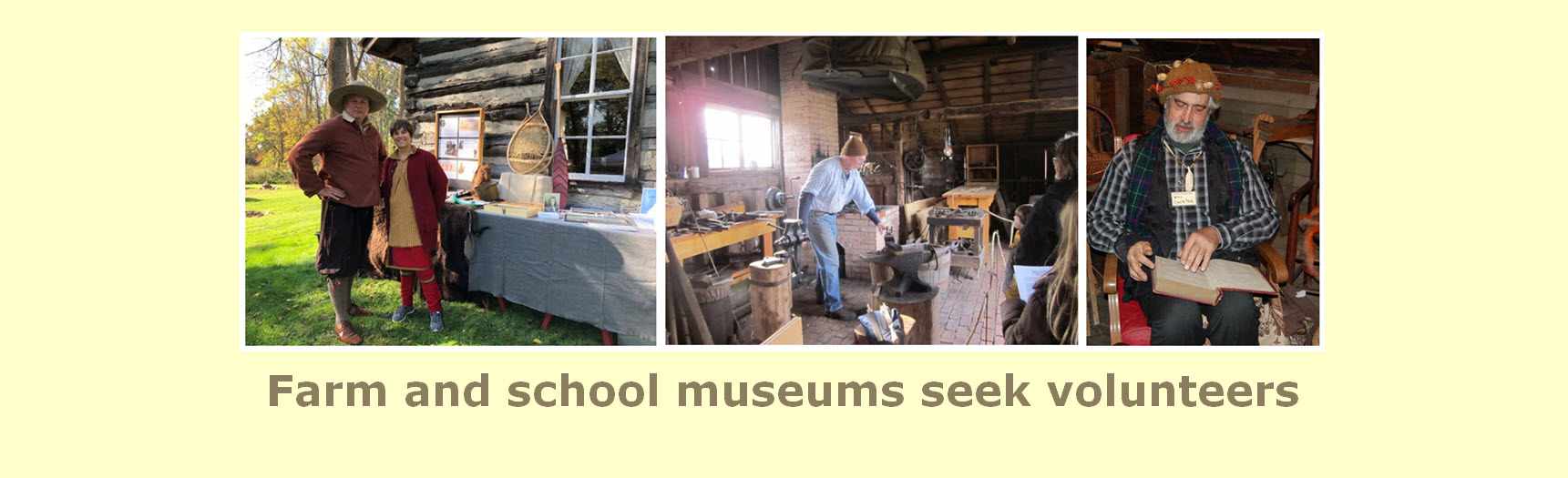 Farm and school museums seek volunteers as they enter 60th year of living history lessons