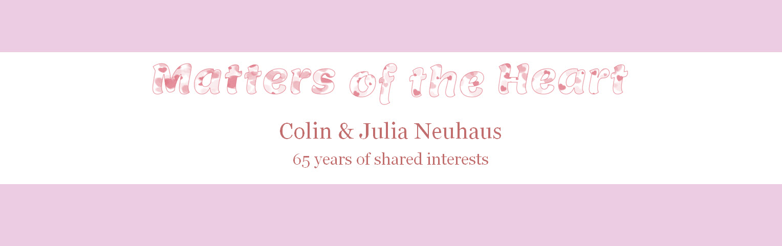 Colin and Julia Neuhaus: 65 years of shared interests