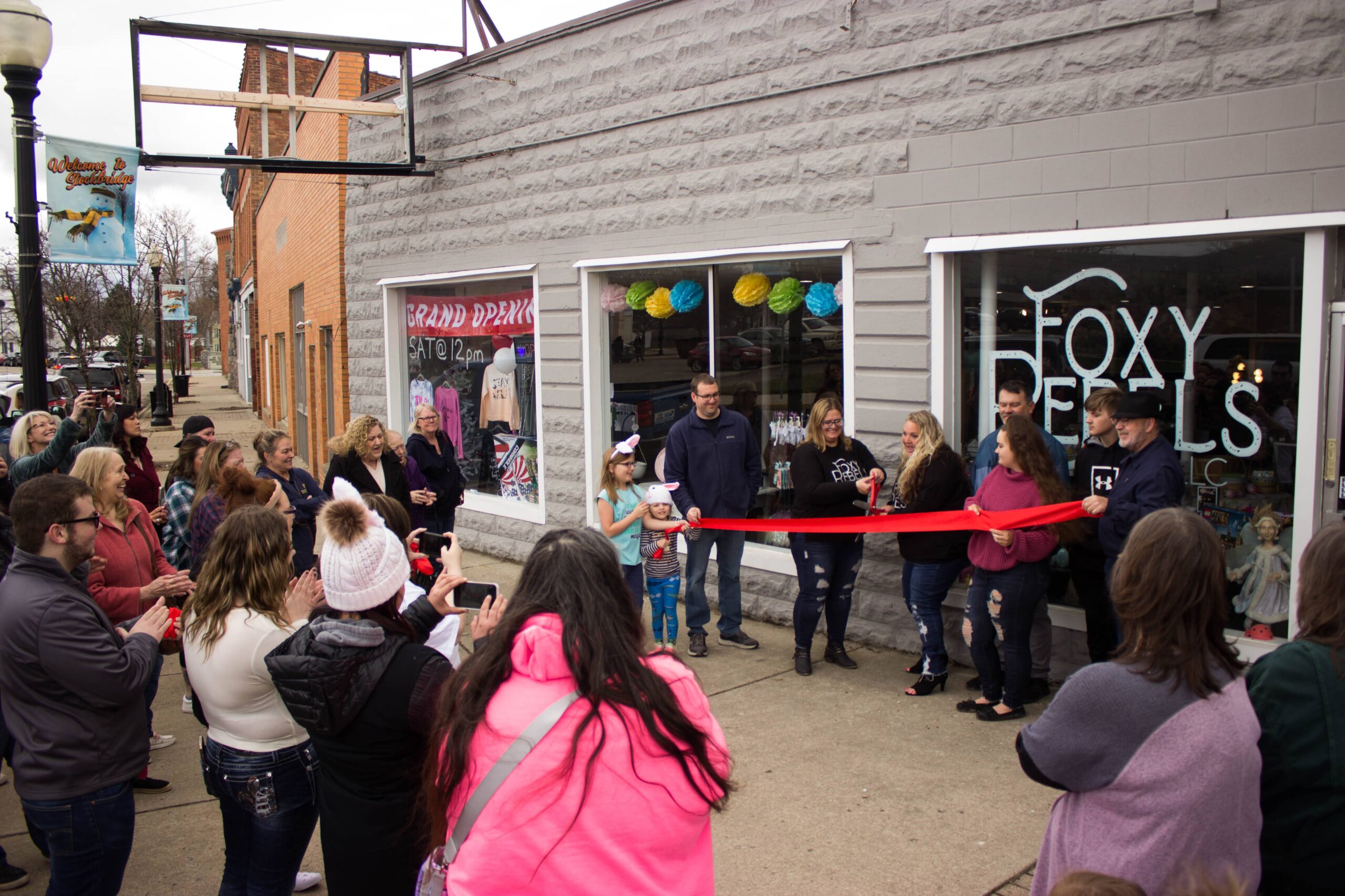 Foxy Rebels and LT Designs Celebrate Grand Opening as part of “Stockbridge Day”