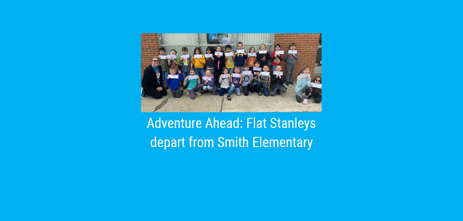 Flat Stanleys from Stockbridge share their travel adventures with second graders