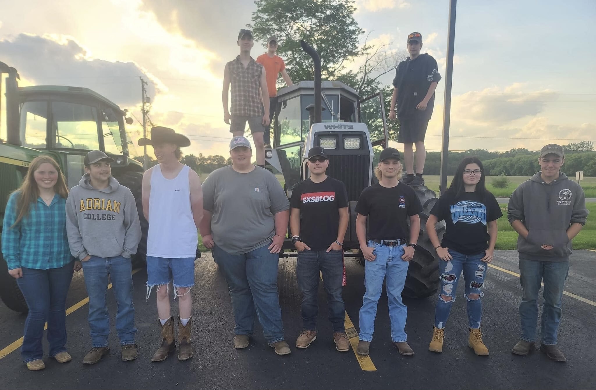 Stockbridge Jr./Sr. High School Celebrates Upcoming Summer Holiday with ‘Drive Your Tractor to School Day’