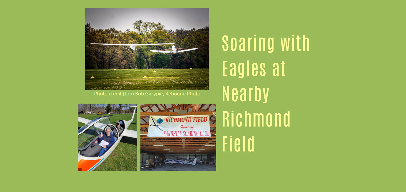 Soaring with eagles—five minutes from home
