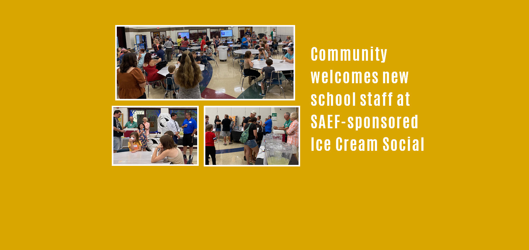 Ice Cream Social held to welcome new Stockbridge Schools staff 