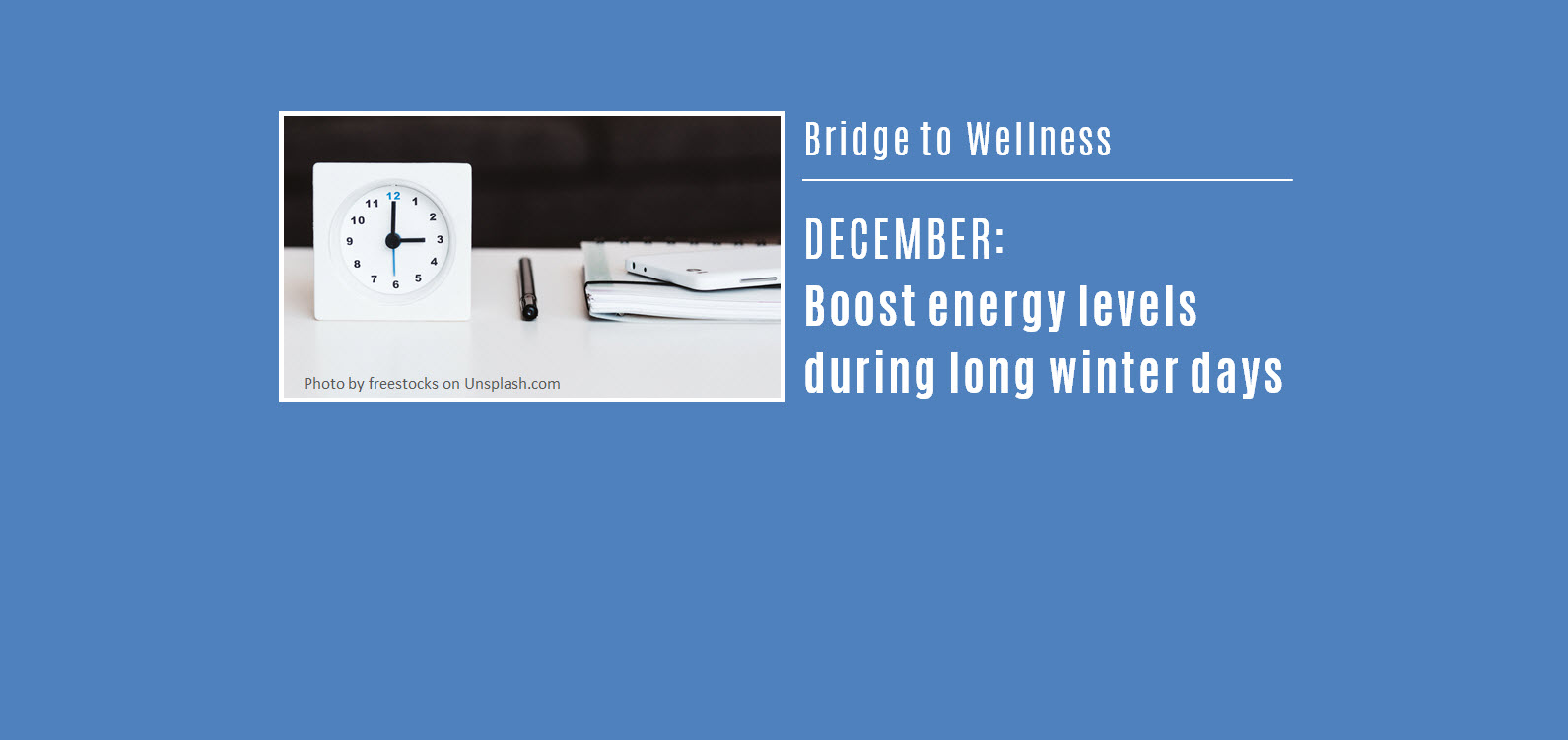 Bridge to Wellness