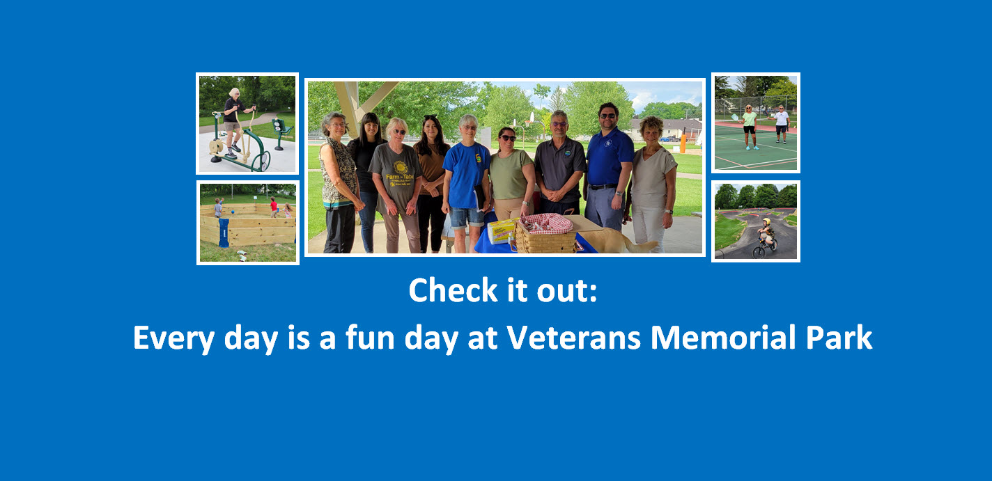 Check it out: Every day is a fun day at Veterans Memorial Park