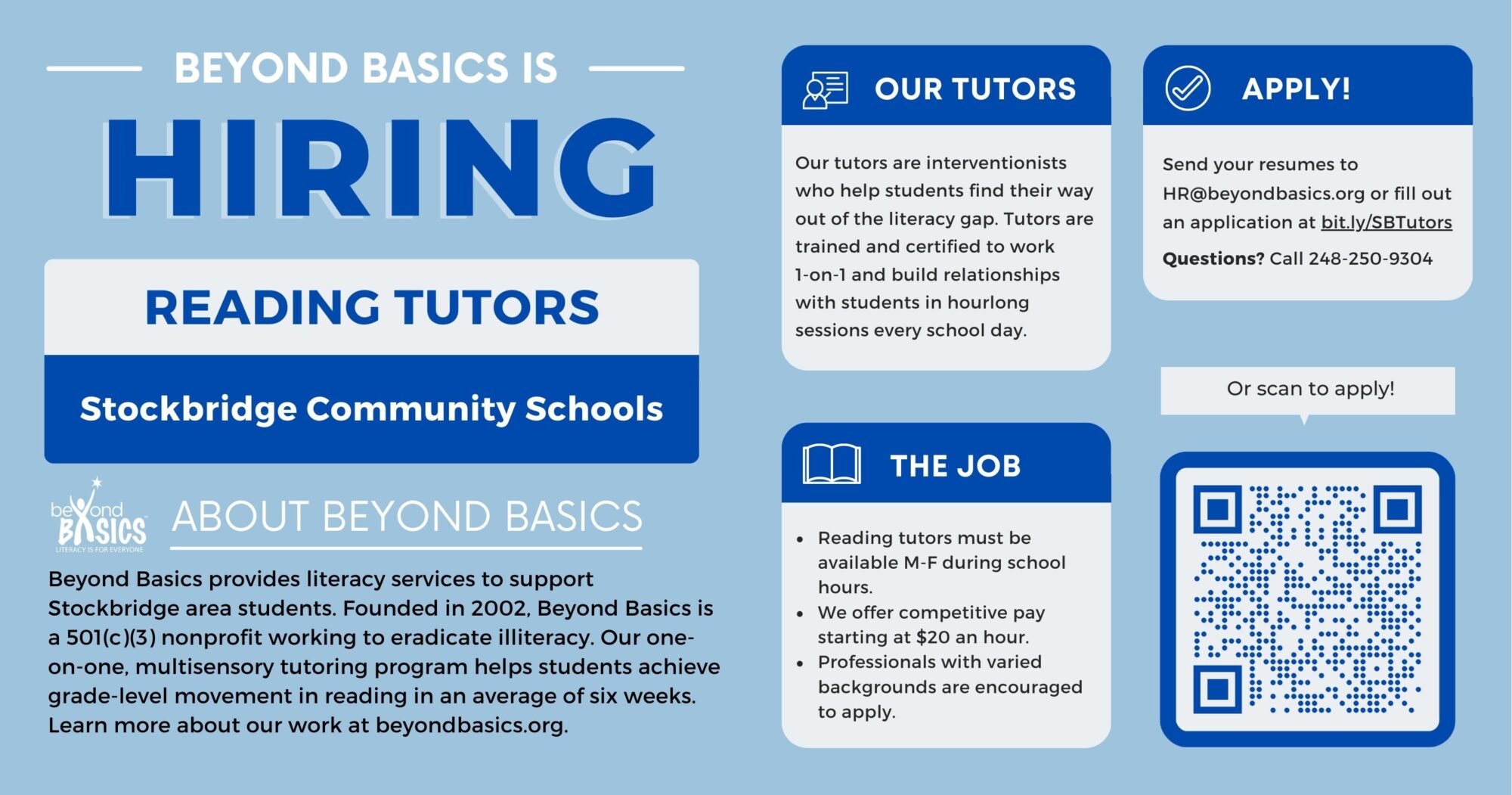 Beyond Basics provides literacy services to support Stockbridge area ...