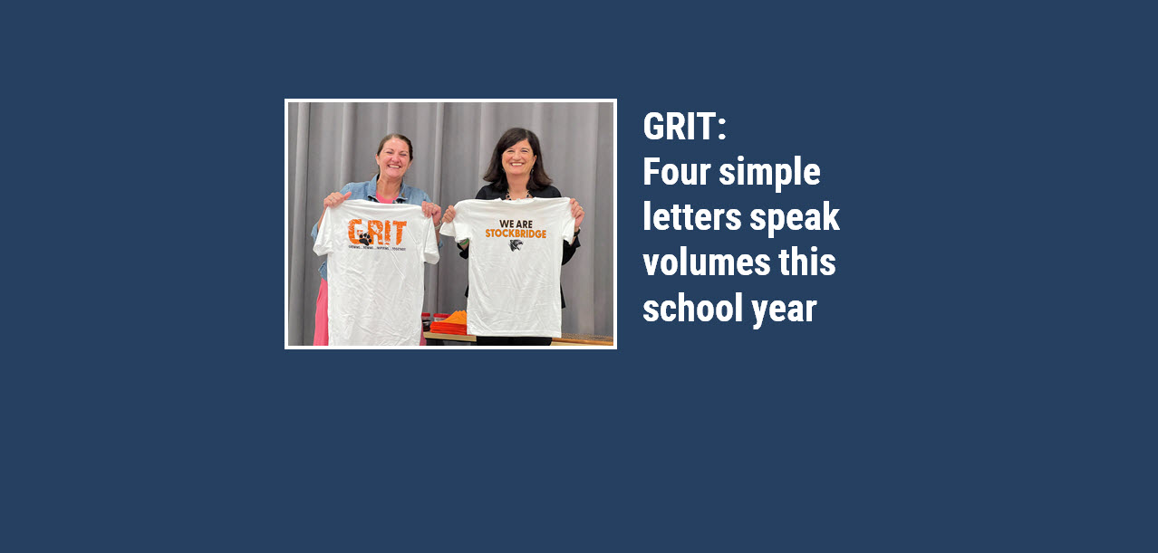GRIT: Four simple letters speak volumes this school year