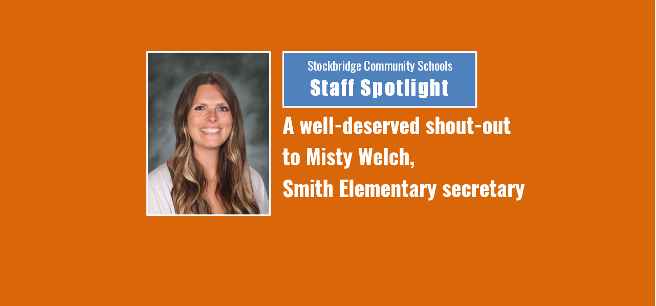 Staff Spotlight: A well-deserved shout-out to Smith Elementary secretary Misty Welch