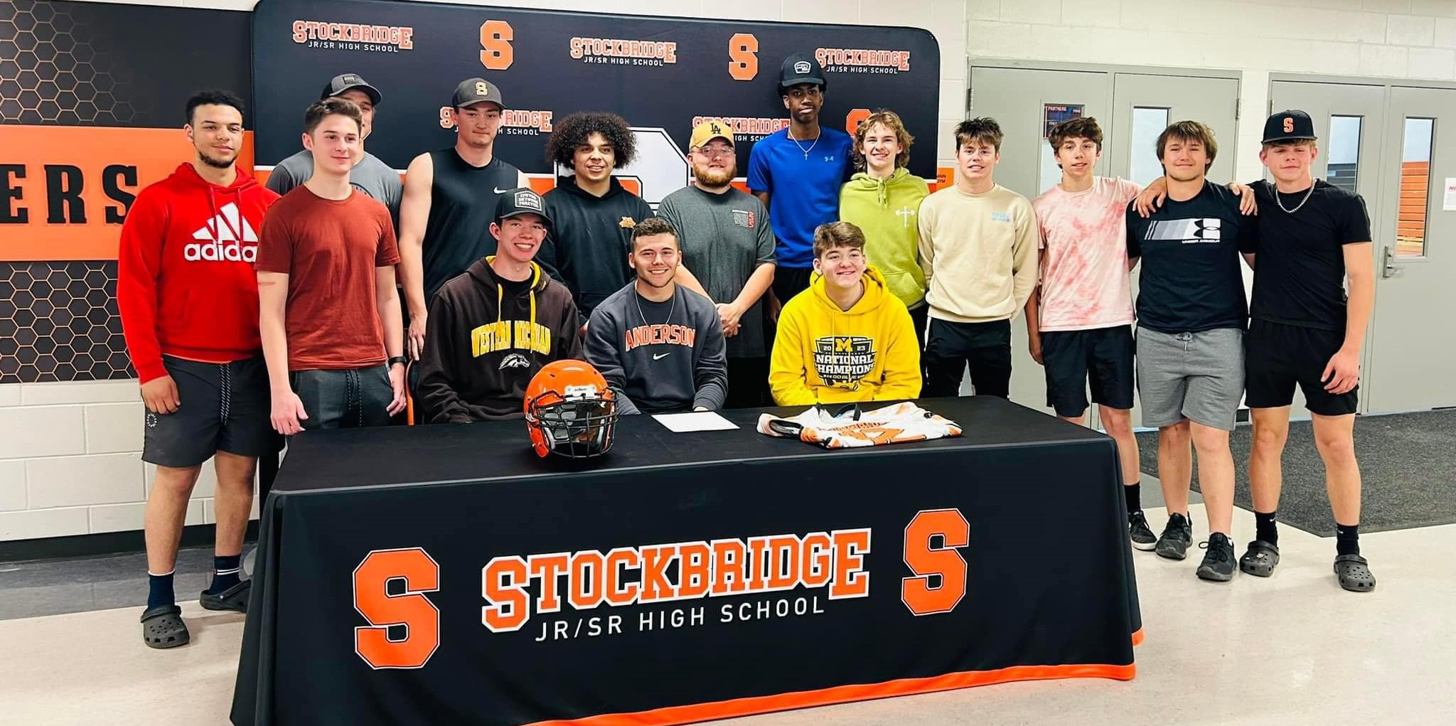 Drew Robinson Signs to Play Football at Anderson University