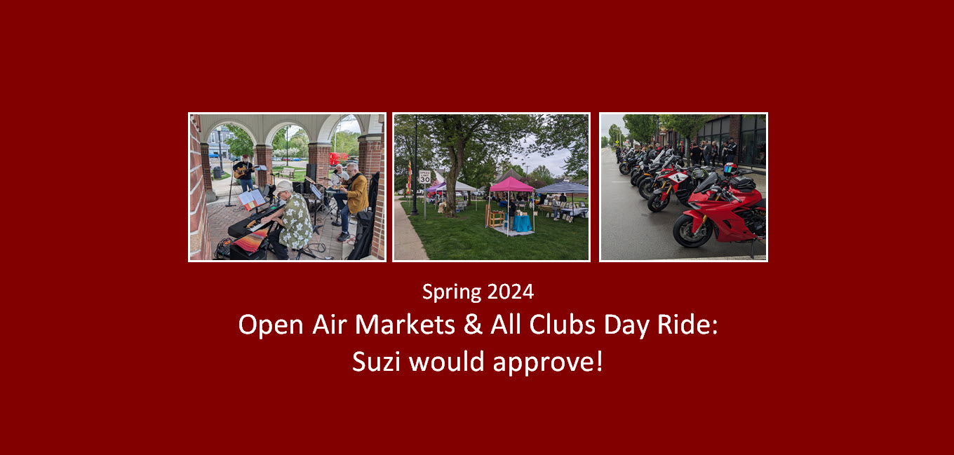 Open Air Market and All Clubs Day: Suzi would approve