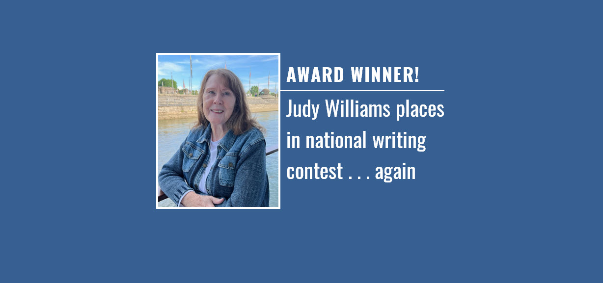 SCN’s Judy Williams places in national writing contest, again