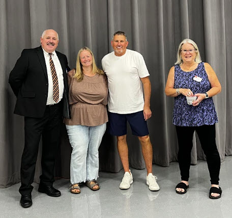 Staff members recognized for 10 years of service in 2024