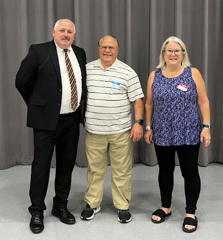 Staff members recognized for 55 years of service in 2024