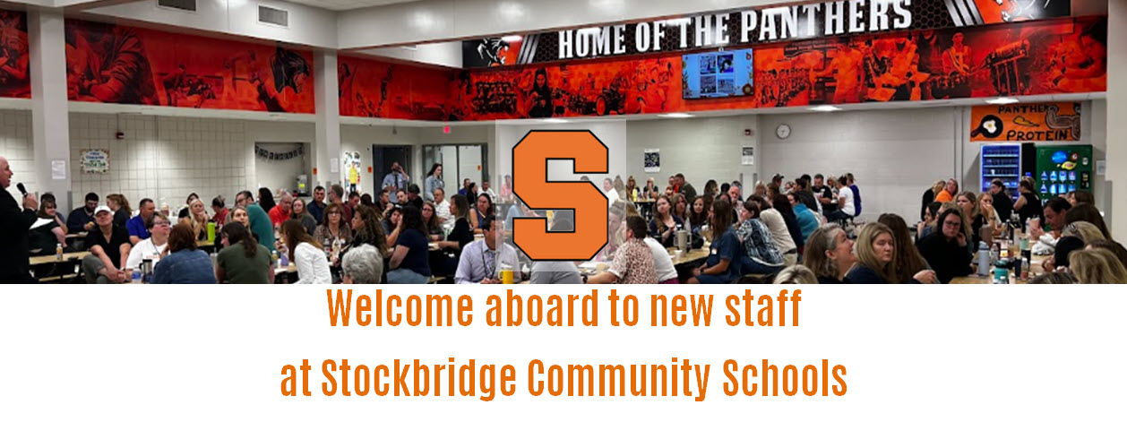 Welcome aboard to new staff at Stockbridge Community Schools