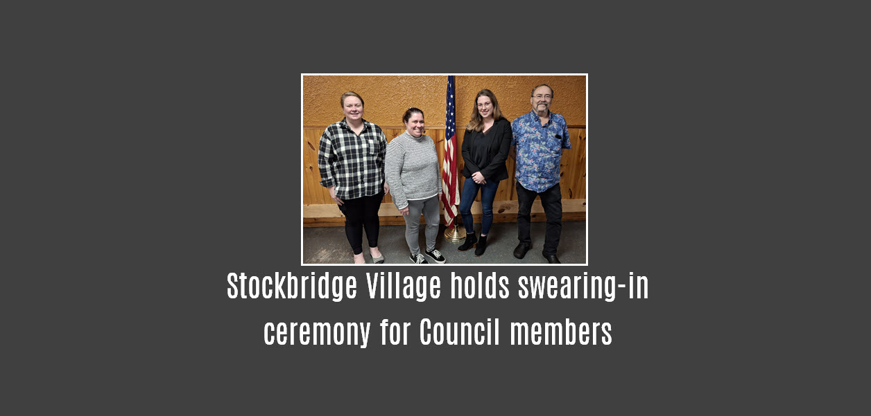 Stockbridge Village holds swearing-in ceremony for Council members
