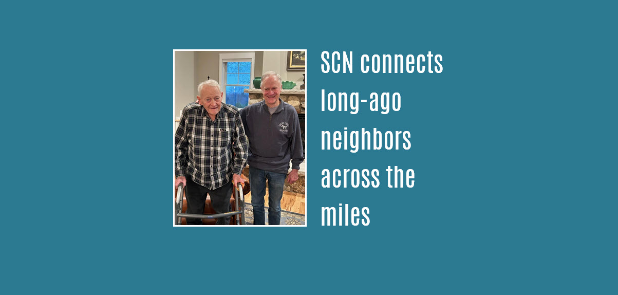 SCN connects long-ago neighbors across the miles