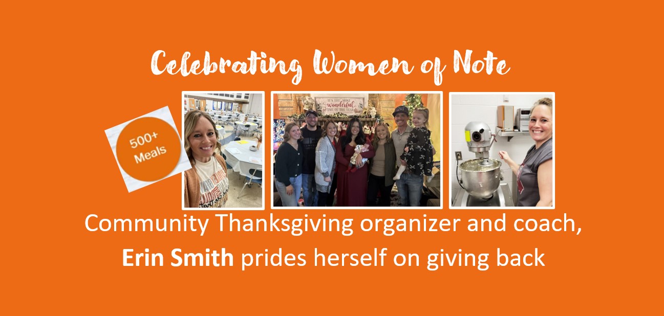 From free Thanksgiving Day dinners to coaching several Stockbridge sports teams, Erin Smith prides herself on giving back