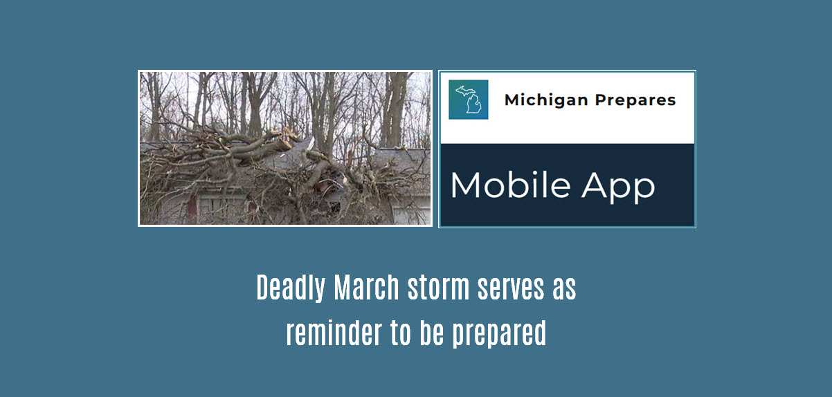 Deadly March storm serves as reminder to be prepared