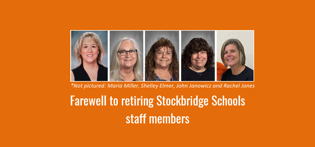 Farewell to retiring Stockbridge Schools staff members