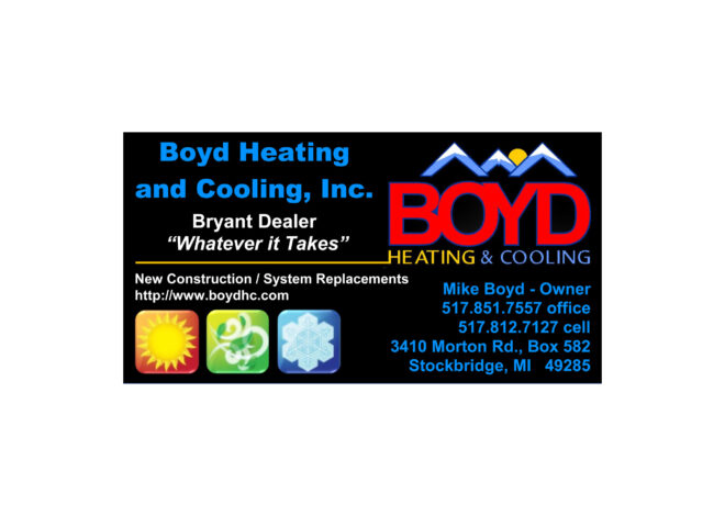 Boyd Heating and Cooling ~ Free Estimates, Licensed and Insured