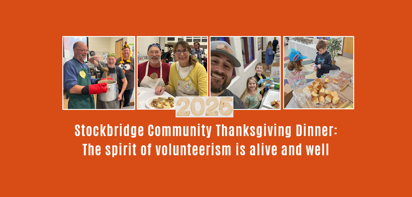 Stockbridge Community Thanksgiving Dinner: The spirit of volunteerism is alive and well