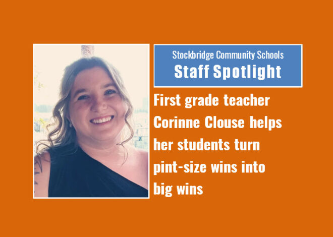 Staff Spotlight: First grade teacher Corinne Clouse helps her students turn pint-size wins into big wins