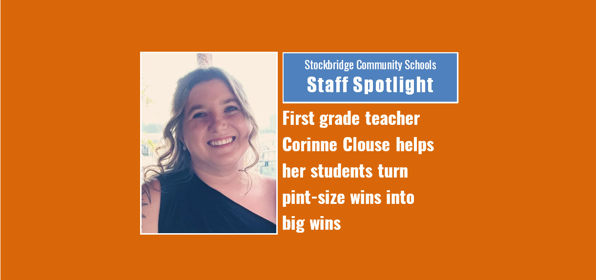 Staff Spotlight: First grade teacher Corinne Clouse helps her students turn pint-size wins into big wins