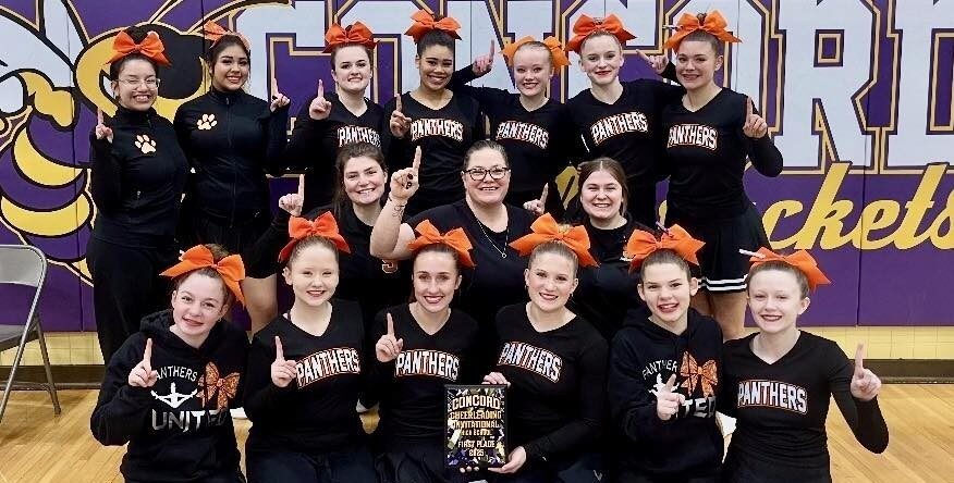 Competitive Cheer Wins Concord Invite