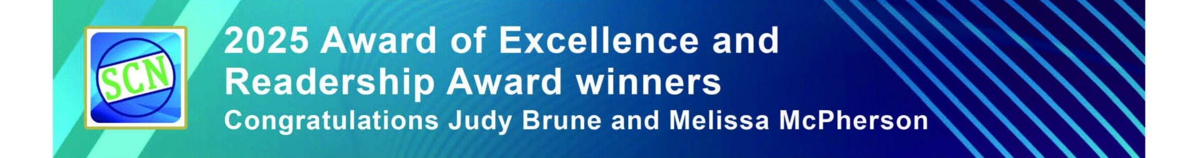 2025 SCN Award of Excellence and Readership Award winners