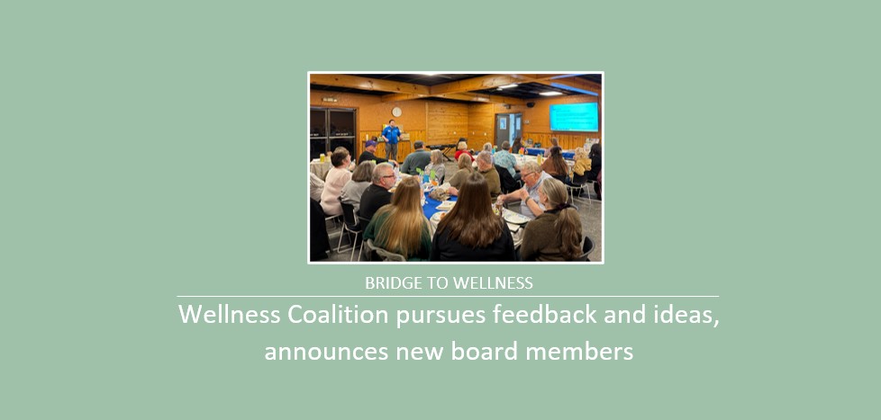 Bridge to Wellness: Wellness Coalition pursues feedback and ideas, announces new board members