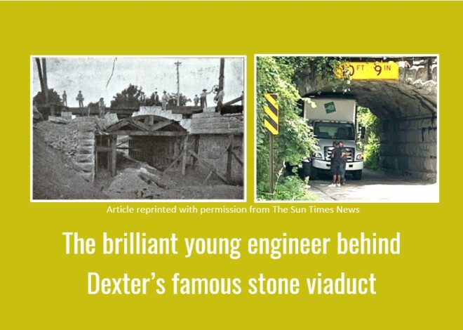 The brilliant young engineer behind Dexter’s famous stone viaduct