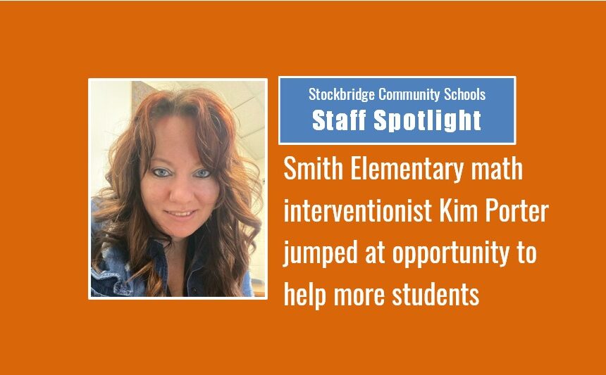 Staff Spotlight: Smith Elementary math interventionist Kim Porter jumped at the opportunity to help more students