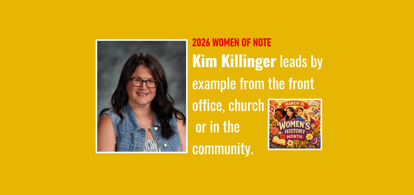 Women of Note: Kim Killinger leads by example from the front office, church or in the community