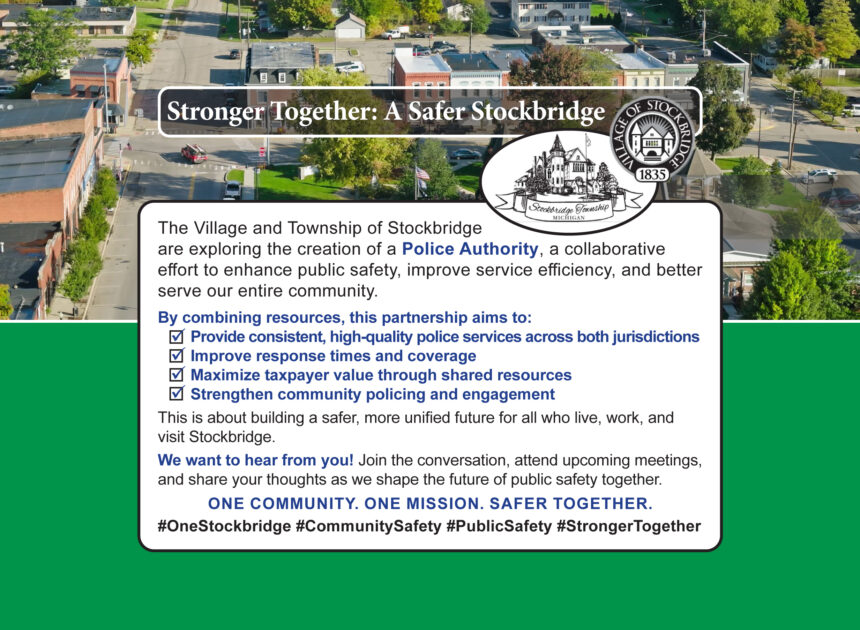 Stronger Together: A Safer Stockbridge