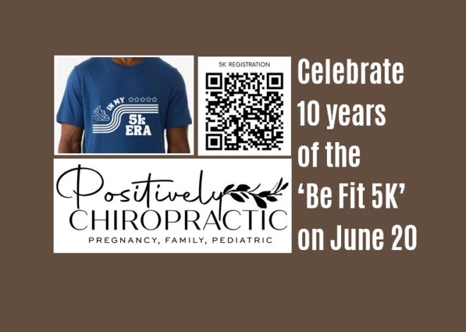 Celebrate 10 years of the ‘Be Fit 5K’ on June 20