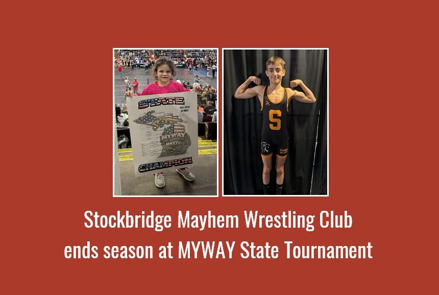 Stockbridge Mayhem Wrestling Club ends season at MYWAY State Tournament