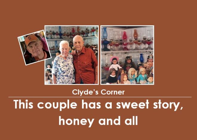 Clyde’s Corner: This couple has a sweet story, honey and all