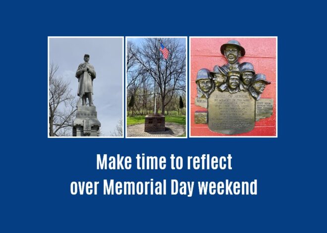 Make time to reflect over Memorial Day weekend