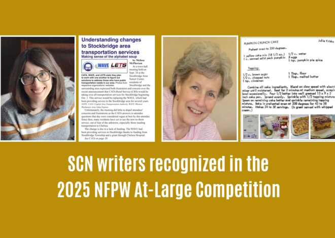 SCN writers recognized again, this time in the 2025 NFPW At-Large Competition