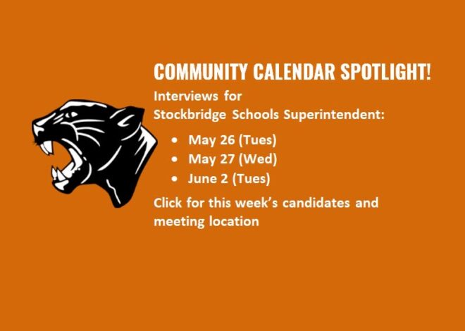 Interviews for Stockbridge Schools Superintendent Scheduled