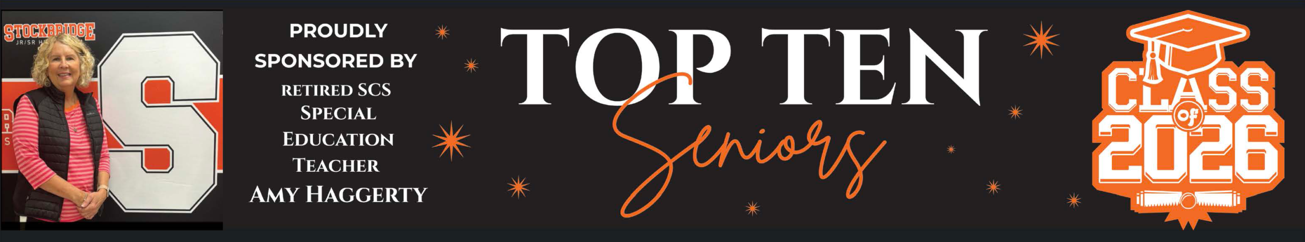 Stockbridge Recognizes Top Ten Seniors Ahead of Graduation
