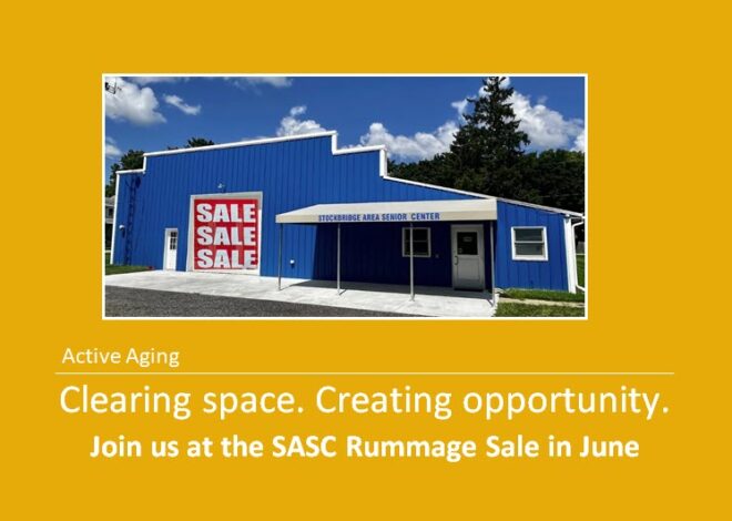 Active Aging: Clearing space. Creating opportunity.